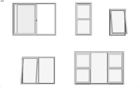 6506. Free Sketchup Window Models Download