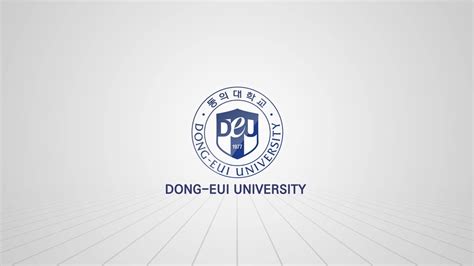 Dong-Eui University (English) - YouTube