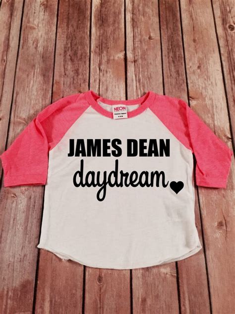 James Dean Day Dream Taylor Swift Inspired Raglan Shirt by SnowSew