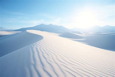 Premium AI Image | A winter landscape with drifts of snow