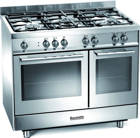 Baumatic BCG920SS 90cm Gas Range Cooker - Stainless Steel - Buy Online Today - 365 Electrical