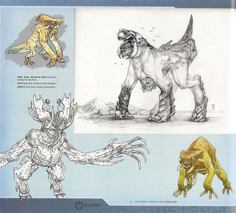 Alien Creatures, Fantasy Creatures, Mythical Creatures, Creature Design ...