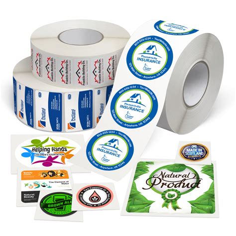 Custom Label Printing | Labels on a roll | Mines Press