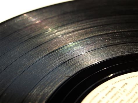 Premium Photo | Vinyl record grooves