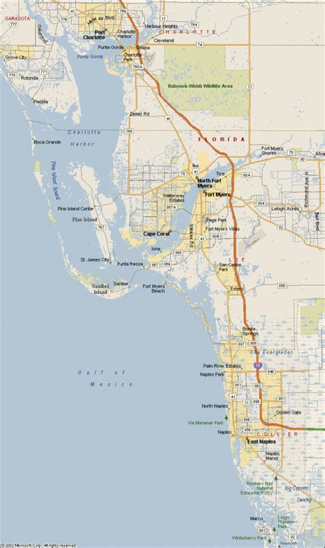 Map Of Southwest Florida - Printable Maps