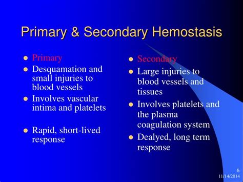 PPT - Hematology 425 Normal Coagulation & Hemostasis PowerPoint Presentation - ID:6608725