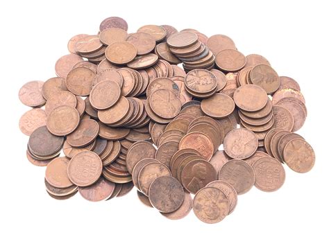 Lot - 200pc Misc. Unsearched Lincoln Wheat Pennies