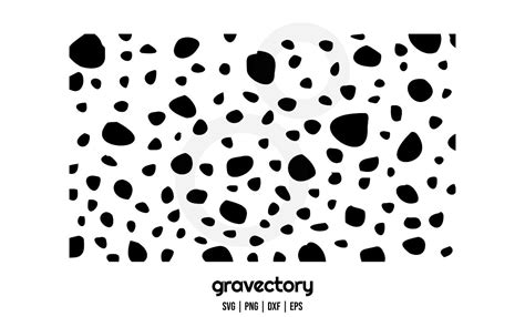 Dalmatian Spots SVG - Gravectory