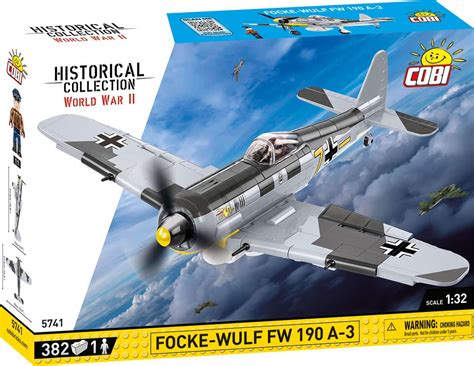 COBI Focke-Wulf FW190 A3 #5741 - Military Bricks I Cobi Brand Military Brick Sets