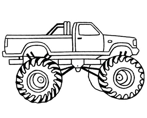 Printable Coloring Pages Monster Trucks Web Printable Monster Trucks ...