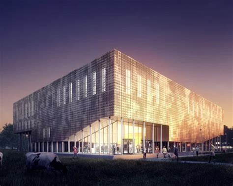 antwerp university campus O bulding by west 8, META architecture, SW + technum