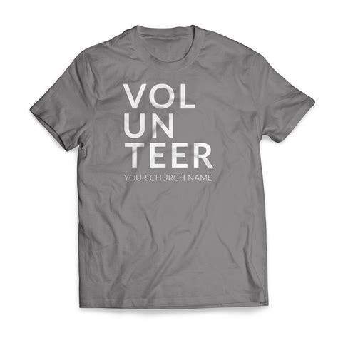 Volunteer T-Shirt - Church Apparel - Outreach Marketing