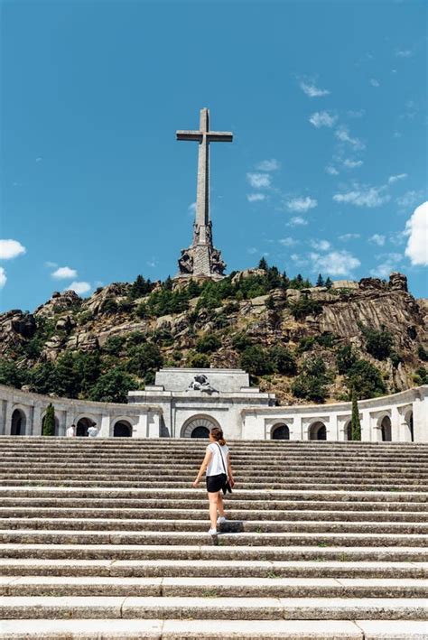 Outdoor View of the Valle De Los Caidos or Valley of the Fallen. Editorial Photo - Image of ...