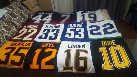 My Canucks Jersey Collection : r/hockeyjerseys