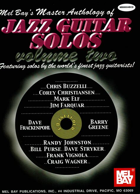 Jazz Guitar Solos Volume Two | Musical Mollet