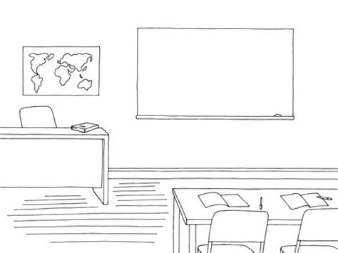 Simple Classroom Drawing