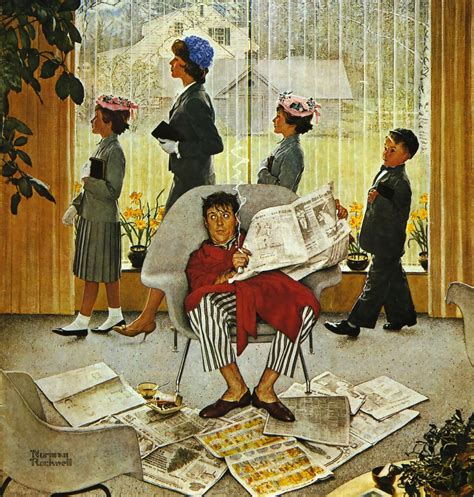 Norman Rockwell - Easter Morning (1959) : r/museum