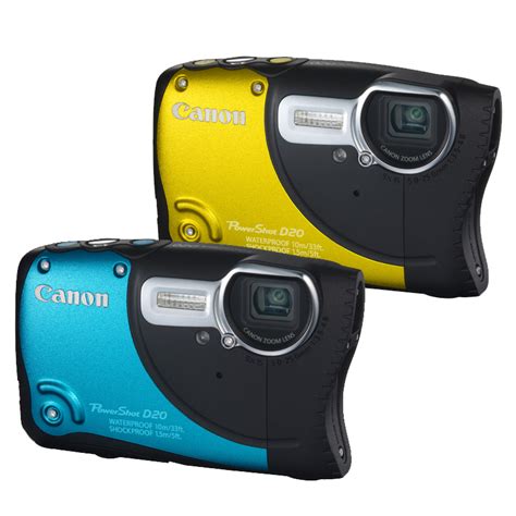 Canon Powershot D20 Waterproof Camera - Made for Your Wild Adventures