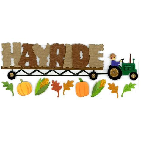 Halloween Hayride Clip Art free image download