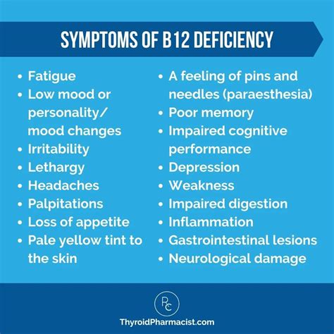 11 symptoms of vitamin b12 deficiency and how it affects your body ...