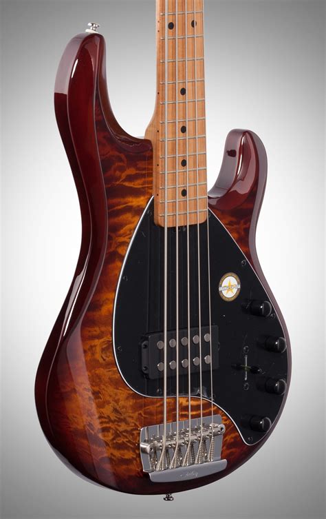 Sterling by Music Man Ray35QM Electric Bass Guitar, 5-String