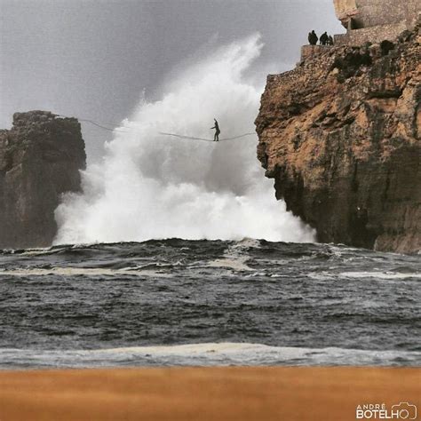 Paddle, bodysurf and slackline in Nazaré - NEWS - Nazaré Big Waves Surf - Portugal