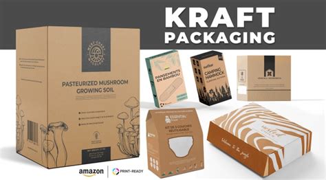 Design kraft box design product packaging design by Thecircles | Fiverr