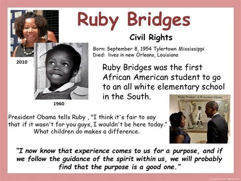 one of ruby bridges quotes - Unexploded Webcast Photographic Exhibit