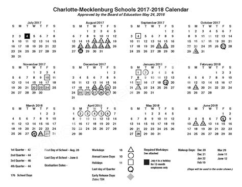 Charlotte-Mecklenburg Schools Calendars – Charlotte, NC