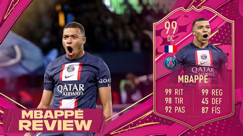 ¿LA MEJOR CARTA DE FIFA 23? 🤔 99 MBAPPE FIFA 23 FUTTIES REVIEW - YouTube