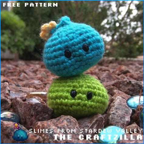 The Craftzilla: Slime Pattern from Stardew Valley