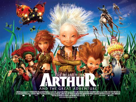 New Poster & Trailer for Luc Besson's Arthur and the Great Adventure - HeyUGuys