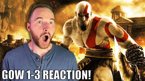 God of War STORY Summary REACTION Before FIRST PLAYTHROUGH of God of ...