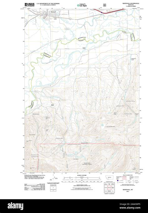 Whitehall montana map Cut Out Stock Images & Pictures - Alamy