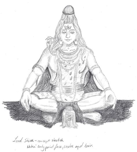 Sketch Shiva Cartoon Drawing : How to draw shiva lingam with snakes and damarukam|shiva lingam ...