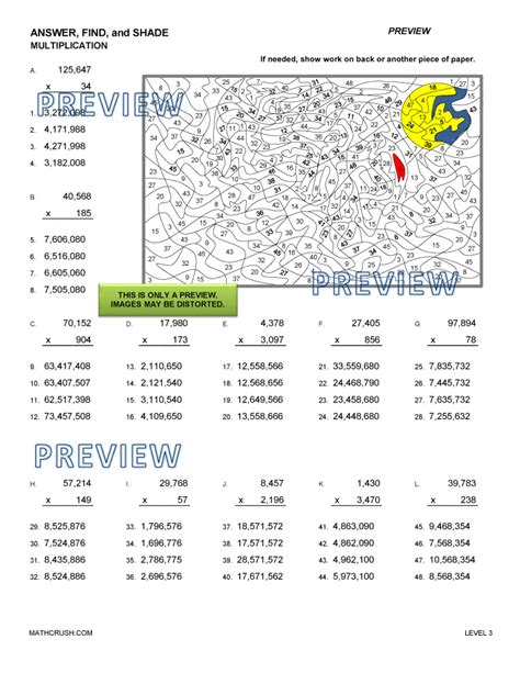 100+ Math Art Worksheets: Fun, Creative Ways To Practice Math