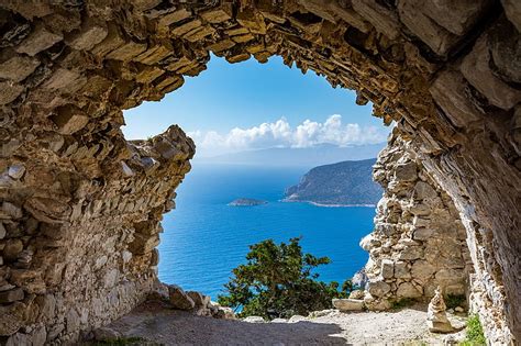 HD wallpaper: brown cave and tree, sea, beautiful, rocks, caves, mediterranean Sea | Wallpaper Flare