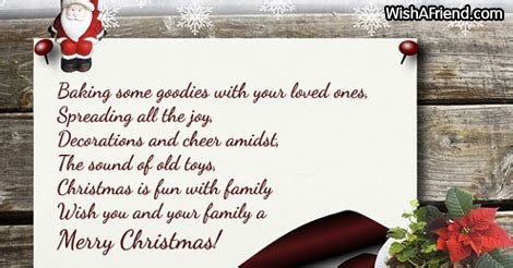 Christmas Messages For Family