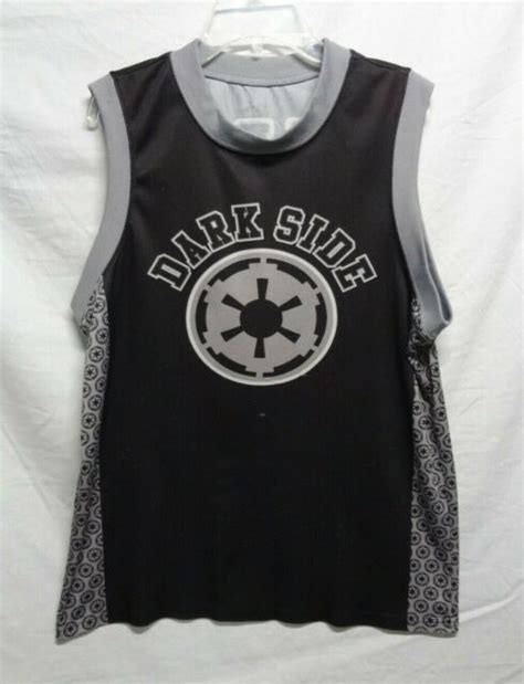 Boys Size L Darth Vader Basketball Jersey "Darkside; Vader; 77" | eBay