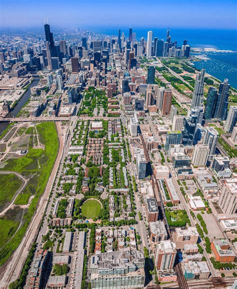 Aerial view of chicago : CityPorn