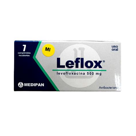 Leflox 500 mg (1 comprimido) - Tienda online con envíos a domicilio