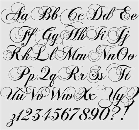 Pin by Amy Mae on Calligraphy | Tattoo fonts alphabet, Lettering ...