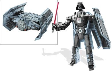 star wars Transformers - Darth Vader Tie Advanced - review, compare ...