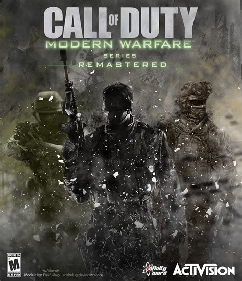 I made a fan made cover art for MW remastered series! : CallOfDuty