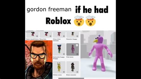 Gordon Freeman if he had roblox - YouTube