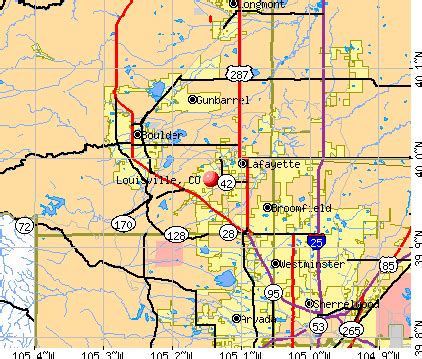 Louisville, Colorado (CO 80027) profile: population, maps, real estate, averages, homes ...