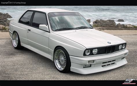 Für BMW E30 Coupe Wide Body Kit, Conversion Bodykit, Drift