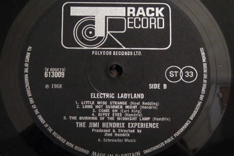 The Jimi Hendrix Experience ‘Electric Ladyland’ UK Vinyl Lands $2,000