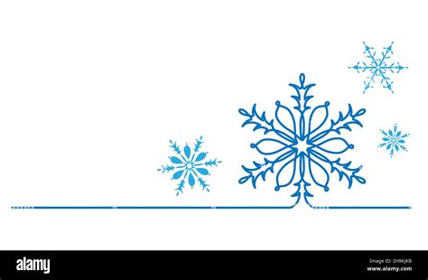 Snow flake vector background, banner, poster for Christmas and New Year ...