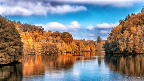 Lake In Autumn Wallpapers - Wallpaper Cave